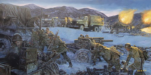 "Chosin Fires" - James Dietz - Korean Military Art